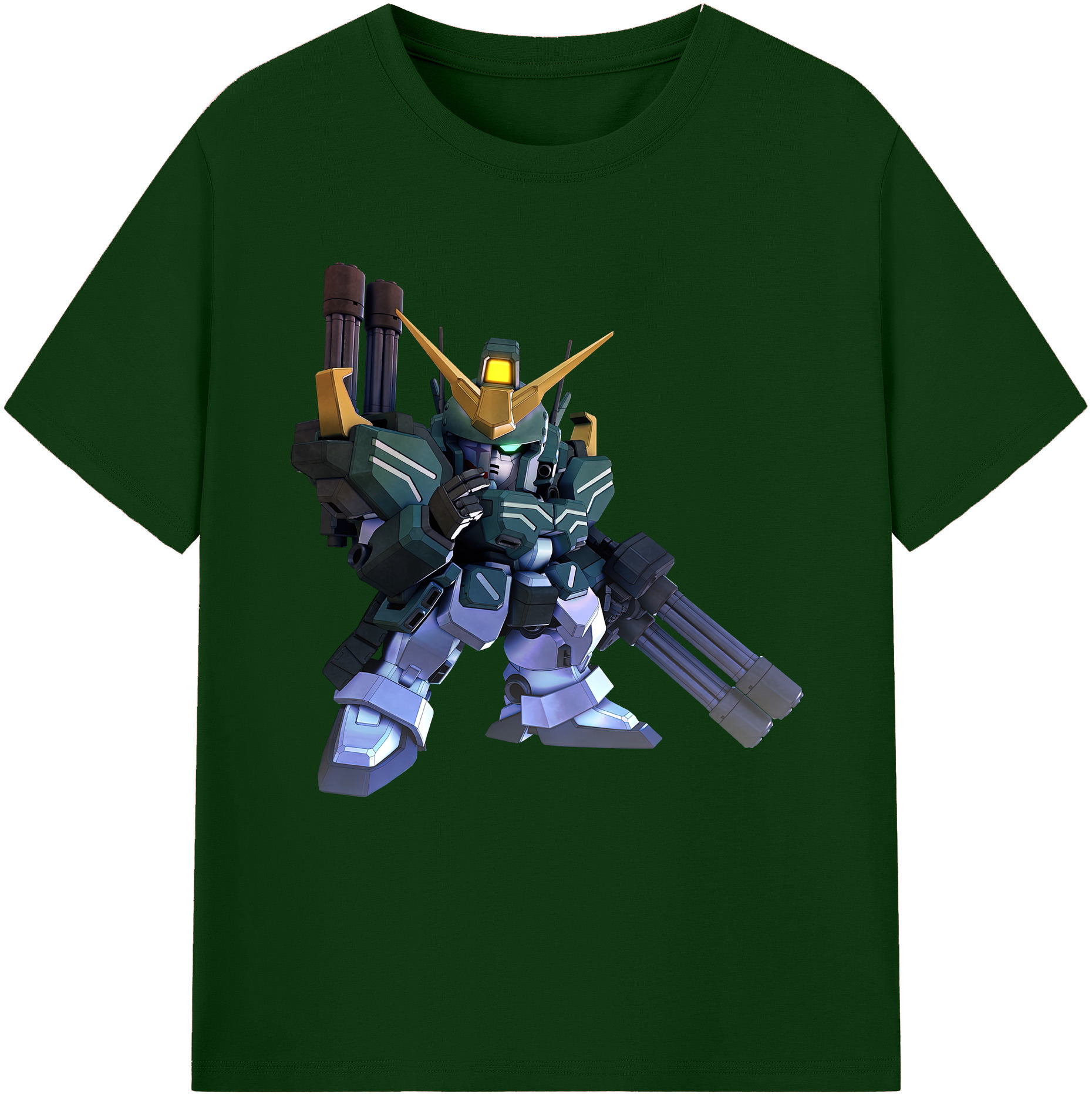 （画像用） 機動戦士ガンダム Mobile Suit Gundam 綿100％半袖Tシャツ（フロントプリント）